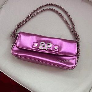 Y2K Baby Phat Pink Metallic Purse